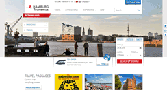 Desktop Screenshot of hamburg-travel.com